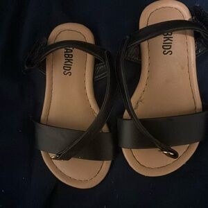 Black sandals